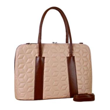 Imagem de Bolsa Pasta Para Notebook Feminina Maleta Executiva Premium Elegante Para Ate 15,6” (PREM-DROS)