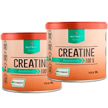 Imagem de Kit 2x Creatina Creapure Nutrify 300g Cada Creatine Monohidratada