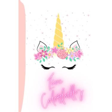 Imagem de Caderno de desenho e diário de sonhos de unicórnio: caderno sonhador colorido ao vivo: rosa roxo com estrelas brilhantes diário para meninas adolescentes, presente de aniversário