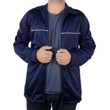 Imagem de Jaqueta Masculina Hirlogs Filete Azul Marinho - 1625-Masculino