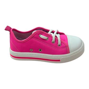 Imagem de Tênis Infantil Pampili Easy Pp23-72900 (Pink Neon, BR, Criança de 4 a 8 anos, Numérico, P, 32)