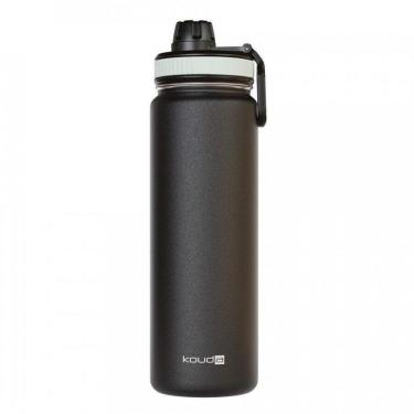 Imagem de GARRAFA TÉRMICA INOX 660ML PRETA - KOUDA-Unissex