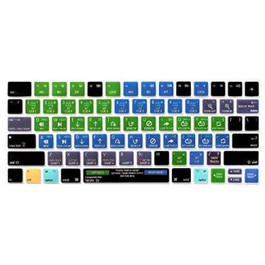 Imagem de HRH Capa de silicone para teclado Serato DJ com atalho funcional para teclado Magic Wireless MLA22LL/A (A1644, lançado em 2015) com layout dos EUA