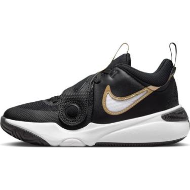 Imagem de Nike Tênis feminino Team Hustle D 11, Preto, metálico, dourado, branco, 20
