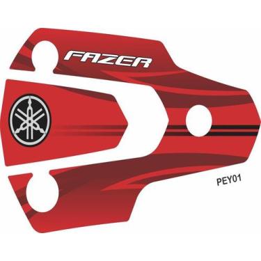 Imagem de Adesivo Protetor  De Escapamento Resinado Yamaha Fz 25 Mode3 - Resitan