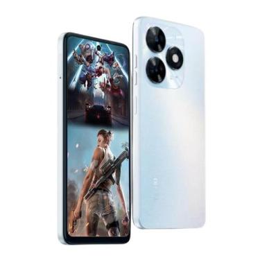 Imagem de Smartphone Gamer Spark Go Branco 128GB/4GB RAM Android 13 - Tecno