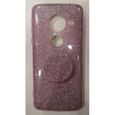 Imagem de Capa Capinha para motolora moto g6 play Tela 5.7 Glitter Brilhante Div