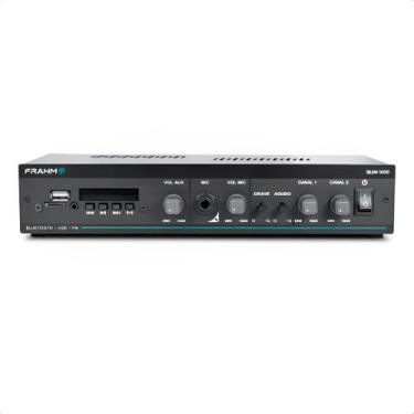 Imagem de Amplificador Receiver Som Ambiente 60W Custo Benefício Slim - Frahm