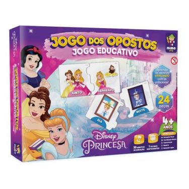 Imagem de Jogo dos Opostos Princesas Disney Mimo Toys