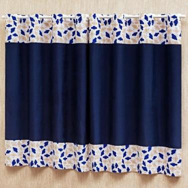 Imagem de Cortina Infantil Quarto Bebê Criança Ilhos Menino Menina Chuva de Amor