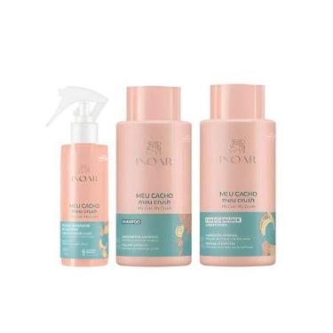 Imagem de Inoar Meu Cacho Meu Crush Kit 3 produtos Ativador de Cachos