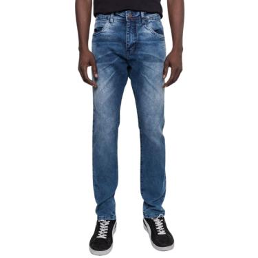 Imagem de Calça Jeans Masculina Onbongo Slim Azul ON136