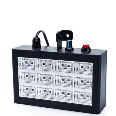 Imagem de Strobo 12 Leds Room- Rgb 12w-ritmico- Dj's-festas-iluminação - Importa