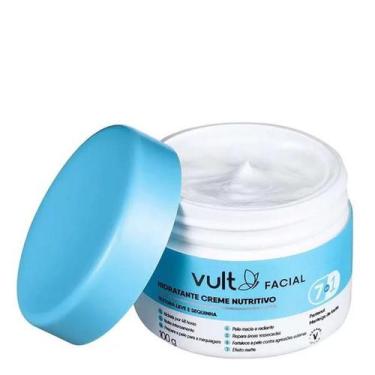 Imagem de Creme facial hidratante nutritivo vult 100g