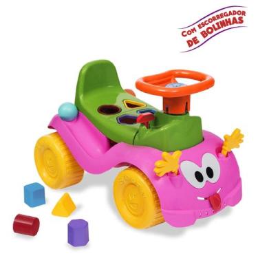 Imagem de Totokinha Totoka Bolinha Motoca Velotrol Infantil Bebe Menina - Cardos