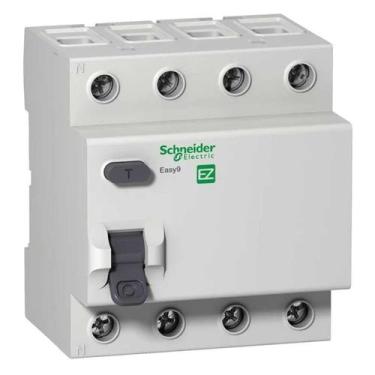Imagem de Interruptor Diferencial Residual 4 Polos 25A 30mA Schneider, Branco