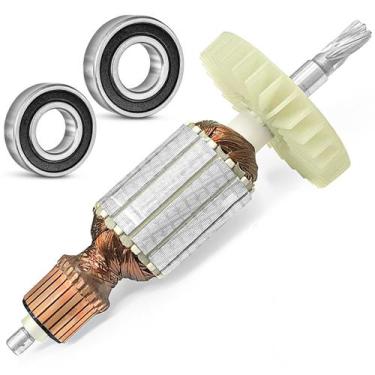 Imagem de Induzido Rolamento Compativel HR2014 HR2016 HR2470 110V - Genérica, HR