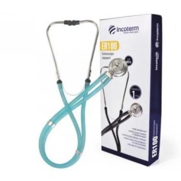 Imagem de Estetoscópio Rappaport Er100 Incoterm, AZUL