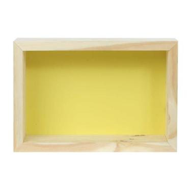 Imagem de Modern Cubo Nicho Retângulo Amarelo - Nenen Store