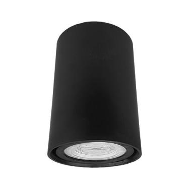 Imagem de Spot De Sobrepor Preto 9Cm Cilindrico Lampada PAR20 - T-Nexus