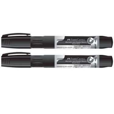 Imagem de Marcador Quadro Branco Recarregável Faber Castell Caneta Kit - Faber-C