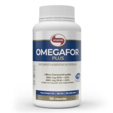 Imagem de Ômegafor Plus Suplemento Alimentar C120  Vitafor - Vitafor - Vida Fort