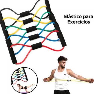 Imagem de Elástico para Exercícios de Pilates e Musculação - Melhore sua Flexibi