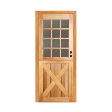 Imagem de Porta Holandesa em Madeira Maciça Tauari Mapaf, 62cm x 210cm