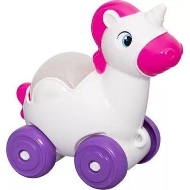 Imagem de Brinquedo Infantil Chocalho Baby Fofo Unicórnio- Mercotoys