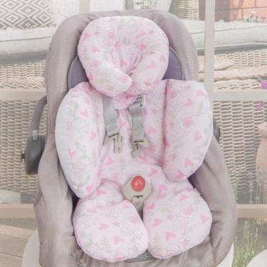 Imagem de Apoio de Corpo para Carrinho e Bebê Conforto Estampas - Miguel Baby, 3