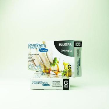 Imagem de Luvas Descartável Termoplástico ProtFood 100 Unidades - Bluesail,  G P