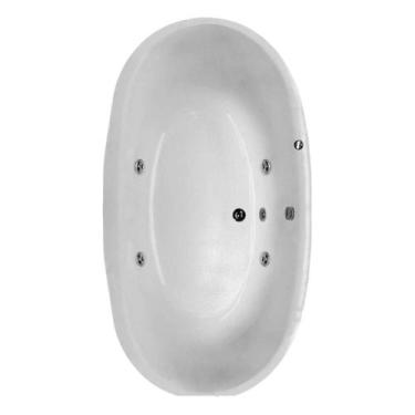 Imagem de Banheira Dupla Dubai com hidro - Só Banheiras, 1,91x1,05x0,63, 110V