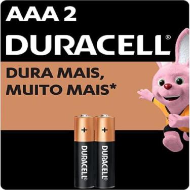 Imagem de Pilha alcalina duracell aaa 2und
