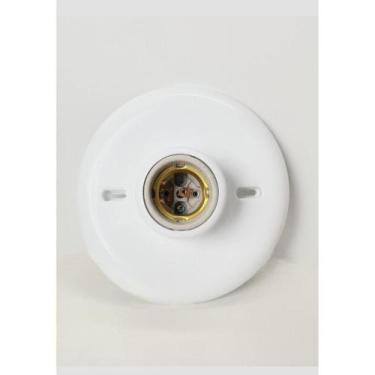 Imagem de Plafonier Plafon Redondo Branco E27 Dj Light