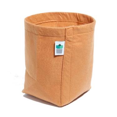 Imagem de Kit 10 Vasos De Planta De Feltro 11 Litros - King Pot, Caramelo
