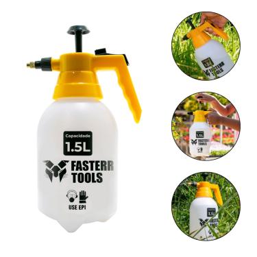 Imagem de Pulverizador Manual com Bomba e Válvula Spray 1,5 Litros FASTERR - FST028 