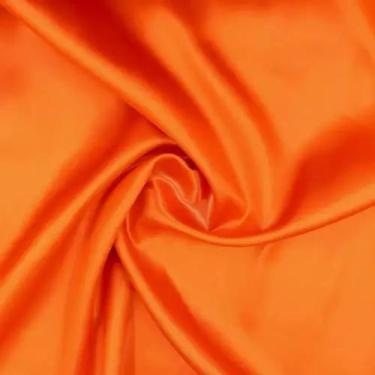 Imagem de Calça de Brim 100% Algodão Obras - A Fabrica Maquinas, Laranja, M