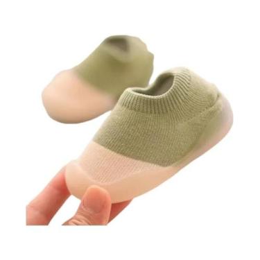 Imagem de Botas de Malha para Bebê - Confortáveis, com Sola de Borracha, 12-18 m