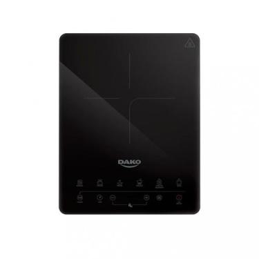 Imagem de Cooktop de Indução 1 Boca Dako Portátil, Preto, 110V