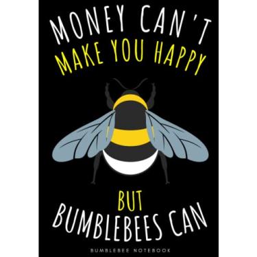 Imagem de Bumblebee Notebook: Large Lined Journal For Your Daily To do List Note | 100 pages Decorated With Small Insects Face Designs and Cute Bumblebees ... Book Gift to Keep track & Record Information