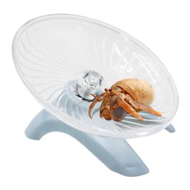 Imagem de Oooct Brinquedo de Roda de Caranguejo Eremita, Brinquedos de Roda de Corrida para Hamster, Acessório de Gaiola para Pequenos Animais, Acessório de Tanque, Adequado para Rato Hamster Caranguejo Eremita