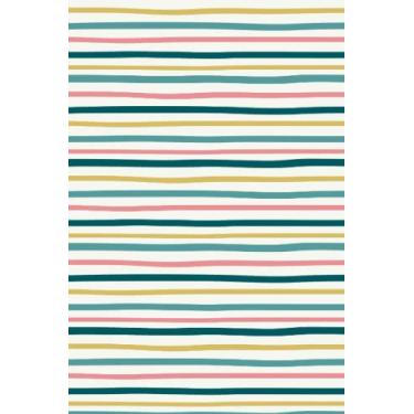 Imagem de Color Stripes Notebook: Notebook for School College University Work, 6x9, 120 pages, Wide Ruled, Simple Notebooks, School & Office Notebooks, Lined ... for Girls Boys Kids Teens Students Teachers