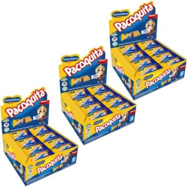 Imagem de Kit com 3 caixas de Paçoca Diet Paçoquita 3x24un - Santa Helena