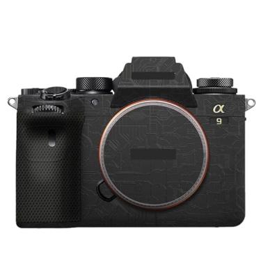 Imagem de Película de decalque para Sony A9 Película de vinil antirarranhões Mirrorless Camera Body Protective Sticker Coat A 9 (Circuit Black)