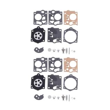 Imagem de 1 kit de reparo de carburador para McCulloch Mac PROMAC 700 8200 PM 10 10-10 K10-SDC peças (2 conjuntos)