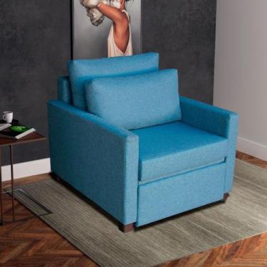 Imagem de Poltrona Cama Meca_MA que se Transforma em Sofá Cama Solteiro Resisten