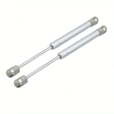 Imagem de 2 peças de suporte para porta de armário de móveis, dobradiça de fechamento suave, suporte de elevação a gás hidráulico, haste de pressão 100/120/150/200n (100N)