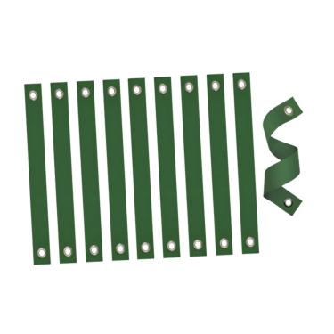 Imagem de Bothyi Tiras de árvore 10x para estirar laços de alisamento de 15,7 polegadas de serviço pesado guardando árvores jovens e plantas suportes de árvores tiras