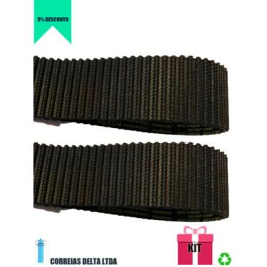 Imagem de Kit 2x Correias Lavadora de Piso Karcher - Rexon