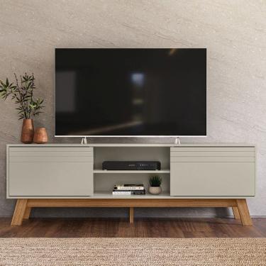 Imagem de Rack Dubai 180cm para TV até 75" Cor Off White - Peternella